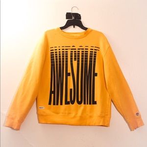Trukfit Yellow “Awesome” Sweatshirt